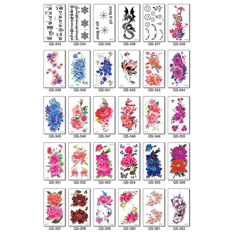 #cz English Cat Pentagram Diamond Harajuku Personality Cute Tattoo Sticker Qs-341