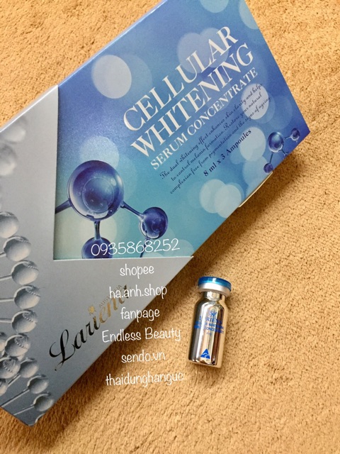 Serum Lariena Cellular Whitening mẫu mới nhất