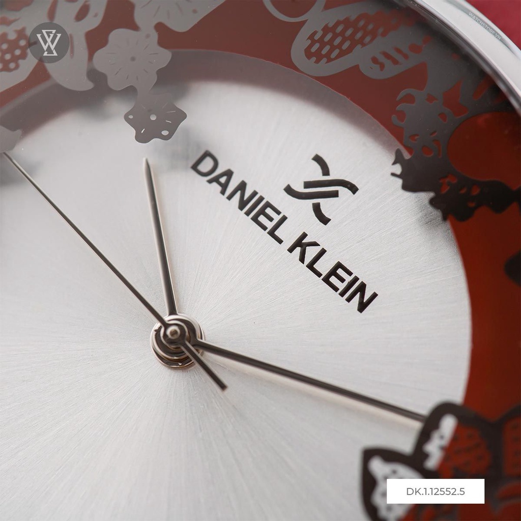 Đồng Hồ Quartz Nữ Daniel Klein WATCHSTORE DK.1.12552.5 Mặt Kính Khoáng 35mm, Dây Da Và Vỏ Thép