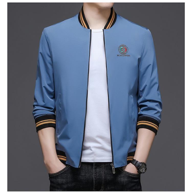 Áo khoác gió nam giá rẻ bomber logo chuẩn shop đẹp-A1002