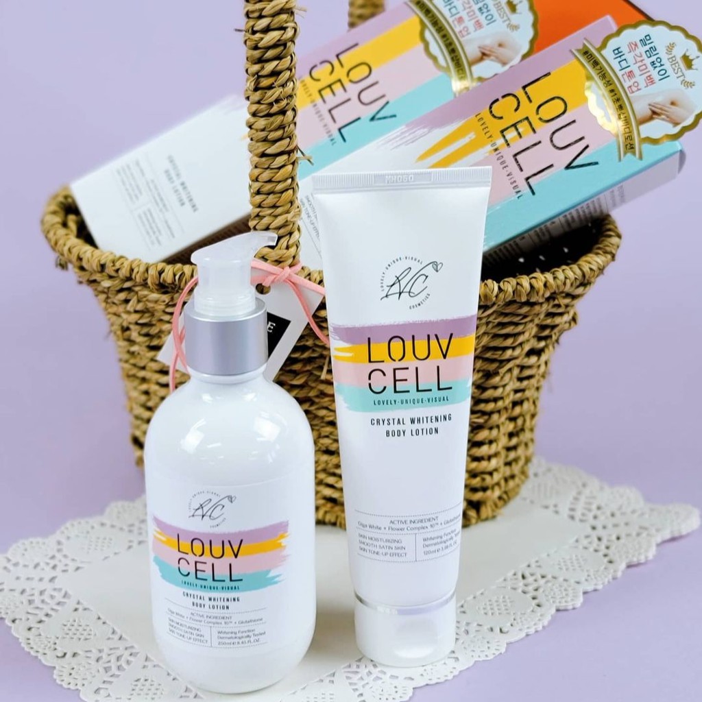 Kem dưỡng trắng da body Louv Cell