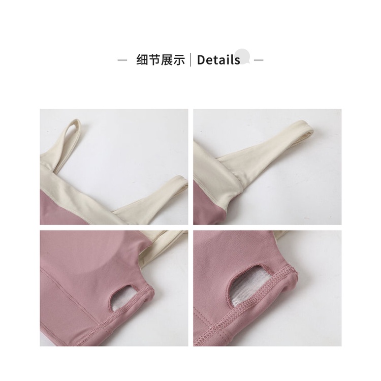 BEAUTYTREND Bra Thể Thao Dây Bản Rộng Chống Chảy Xệ