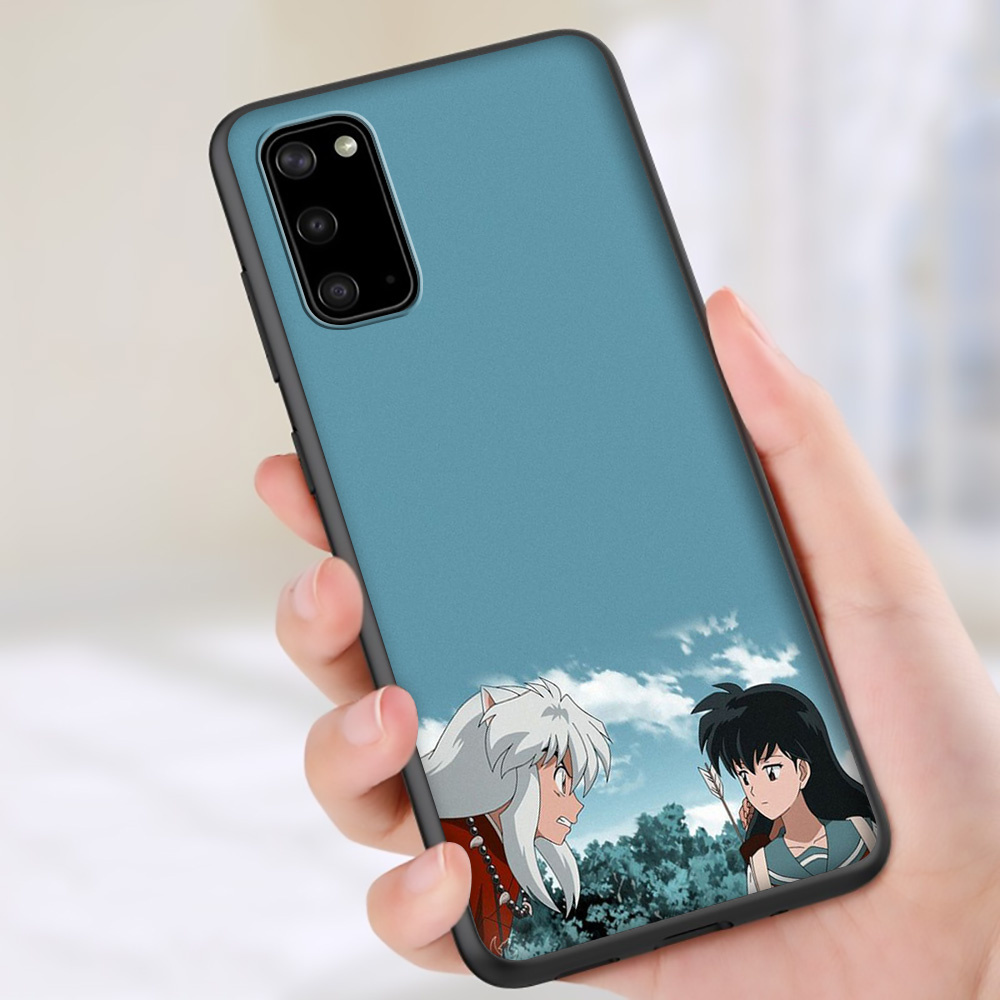 Ốp Điện Thoại Tpu Silicon Mềm Hình Anime Inuyasha Cho Samsung A01 Eu A11 M11 A21 A21S A41 A51 A71 A81 A91 Zt9