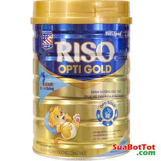 Sữa bột riso opti gold 1 900g – dinh dưỡng đặc chế giúp hệ tiêu hoá khoẻ mạnh