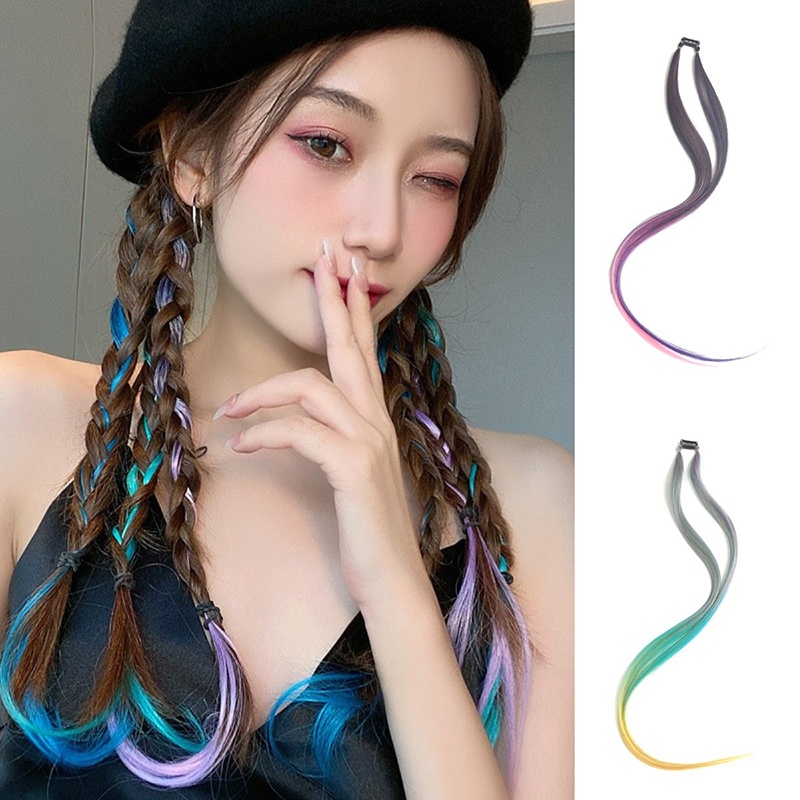 Tóc giả bện phong cách hiphop thời trang cá tính cho nữ