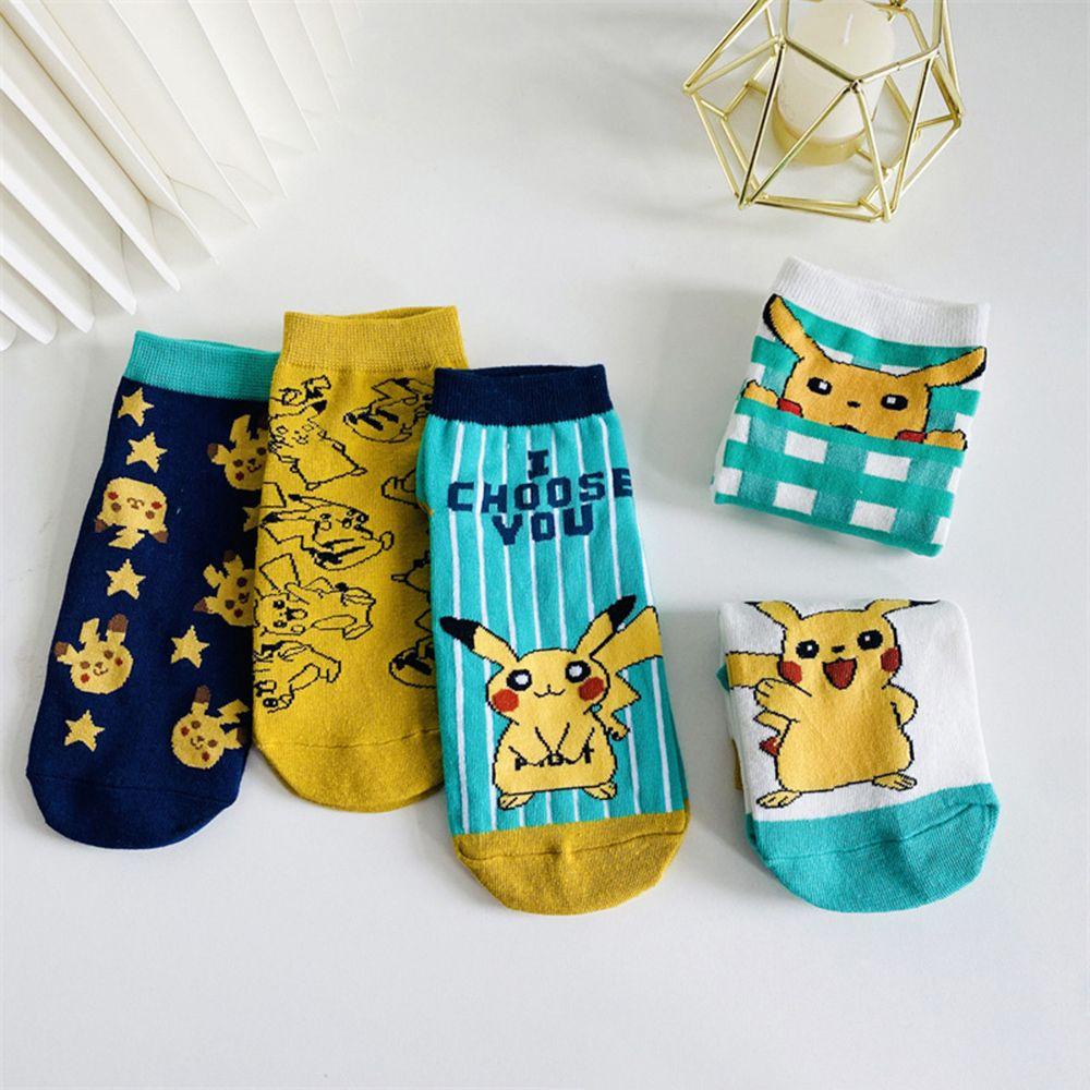 Vớ Cotton Thêu Họa Tiết Hoạt Hình Động Vật Dễ Thương Thoải Mái Cho Nữ