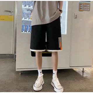 Quần Short Thể Thao Dáng Rộng In Chữ Kiểu Hàn Quốc Thời Trang Cho Nam bigsize quần dài simple quần thun ngắn dây kéo fashion quần ngắn nam