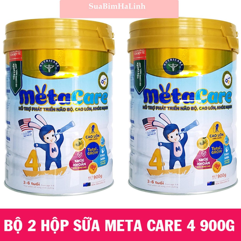 ComBo 2 Hộp Sữa Metacare 4 900g ( Date 2024 )..