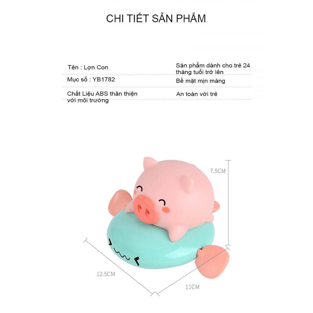 [SALE] Đồ chơi HEO CÁ VOI Phun nước ngộ nghĩnh