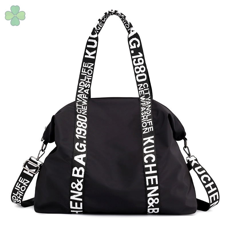 Túi Xách Tay Nữ Cỡ Lớn In Chữ Thời Trang