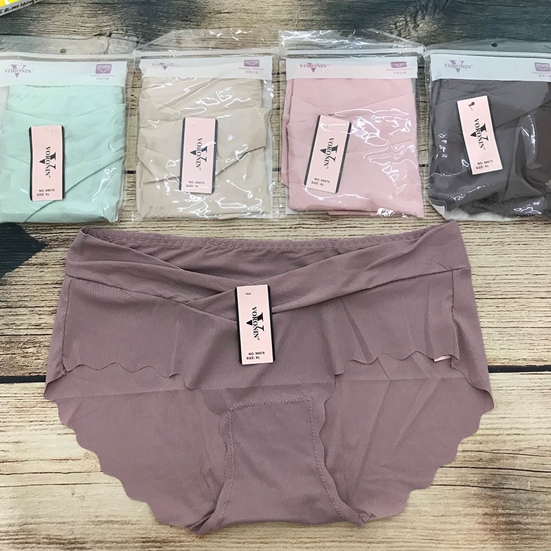 QUẦN LÓT BẦU Cạp Chéo| Bigsize| Sau Sinh| SU ĐÚC Tăm| Thông Hơi| Kháng Khuẩn| Đồ Lót Chip Bà Bầu - QL22