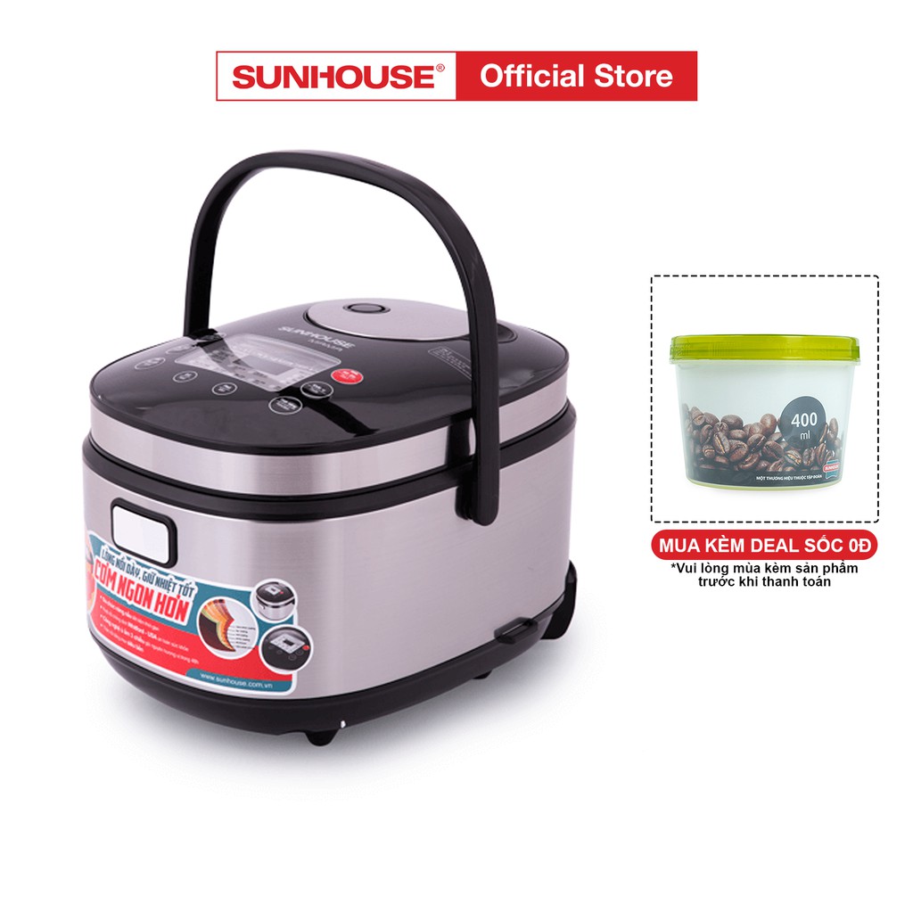 Nồi cơm điện tử 1.8L SUNHOUSE MAMA SHD8903