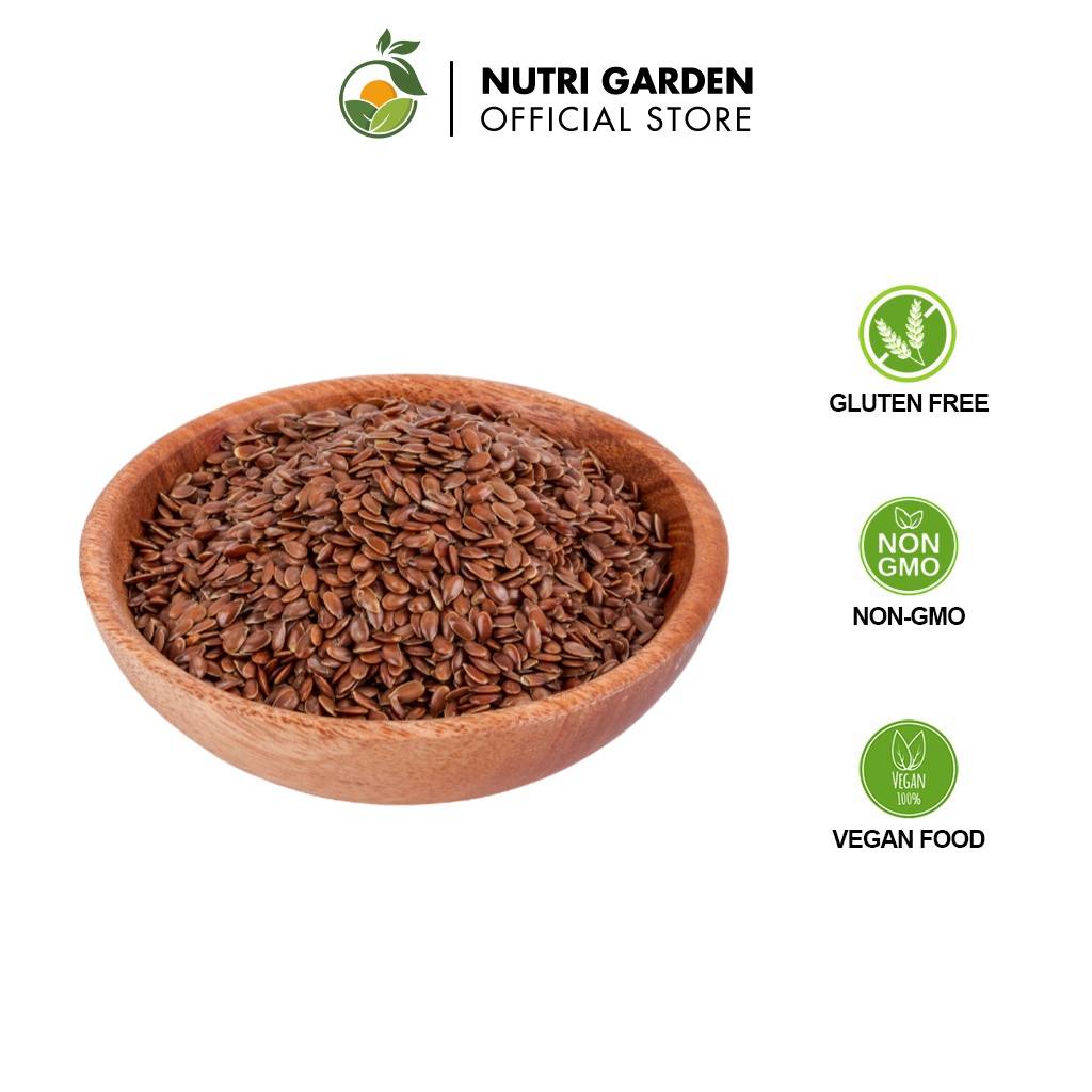 [Mã BMBAU50 giảm 7% đơn 99K] Hạt lanh Linseed Nutri Garden nhập khẩu Canada 1kg