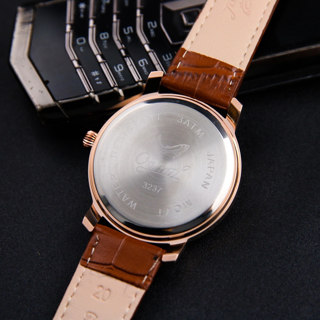 [ Thời Thượng ] Đồng Hồ Nam Ogival Long Phụng Siêu Sang Trọng - Viền Vân Đẳng Cấp - Bảo Hành 12 Tháng - Chống Nước 3atm | BigBuy360 - bigbuy360.vn