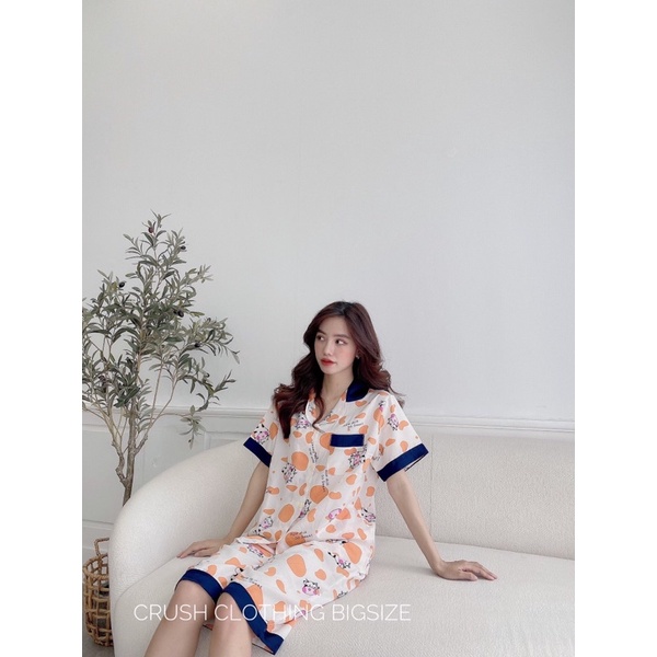 [Mẫu Đẹp] Pyjama Đồ Bộ  Ngố Bigsize 55-100kg Diện cực Đẹp Chất lụa Nhật  Cao Cấp | BigBuy360 - bigbuy360.vn