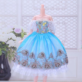 Đầm cưới đồ chơi búp bê Barbie 60cm
