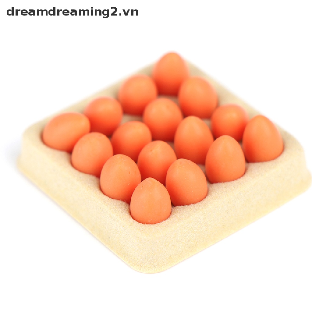 Set 16 Quả Trứng Đồ Chơi mini Tỉ Lệ 1: 12 Cho Bé