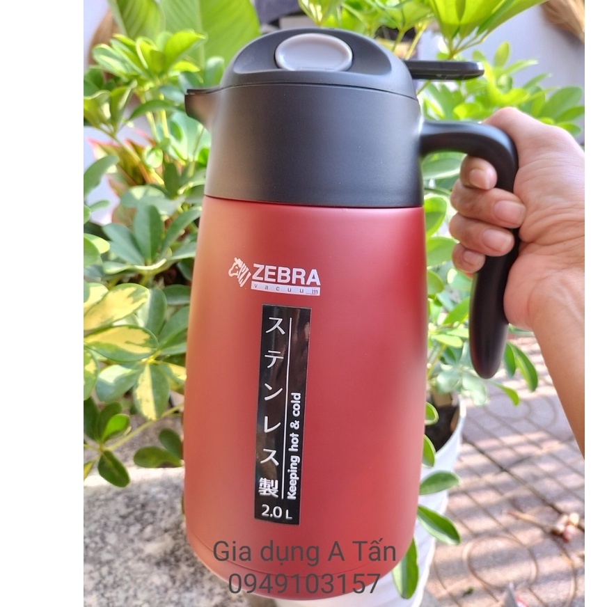 BÌNH GIỮ NHIỆT SMART III 1.5L - THIẾT KẾ THÔNG MINH - ĐẲNG CẤP ZEBRA-112948 màu mới
