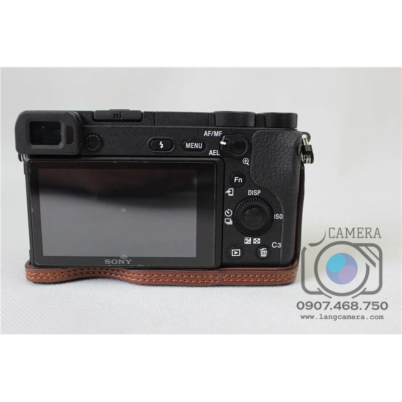 Bao da (Halfcase) máy ảnh Sony A6500