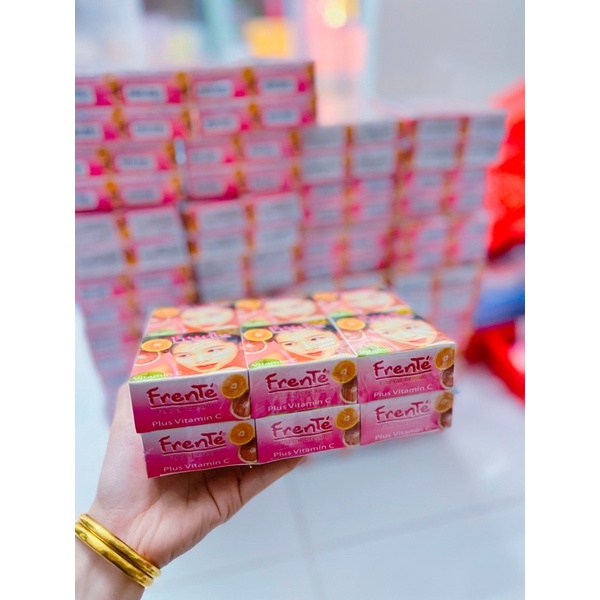 sỉ lố 12 hộp kem trắng da Frente trái cây chuẩn thái 5g