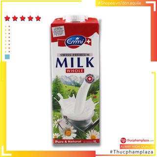SỮA TƯƠI NGUYÊN CHẤT KHÔNG ĐƯỜNG EMMI THỤY SĨ