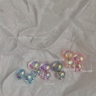 Charm gấu đầu lắc lư