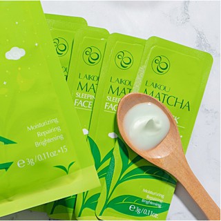 Mặt nạ ngủ matcha trà xanh laikou