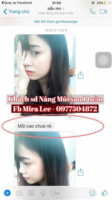 Serum Nâng Cao Mũi