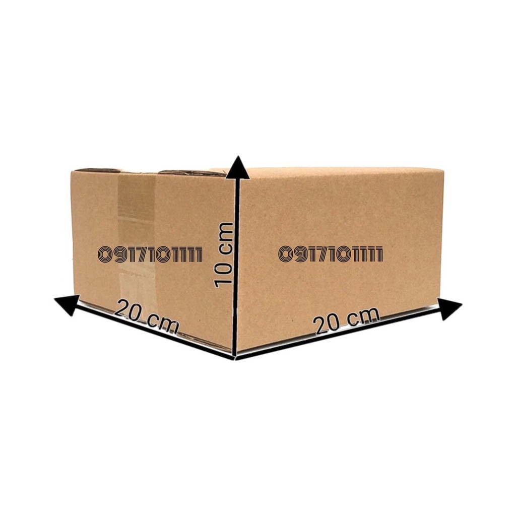 20x20x10 Hộp carton đóng gói hàng