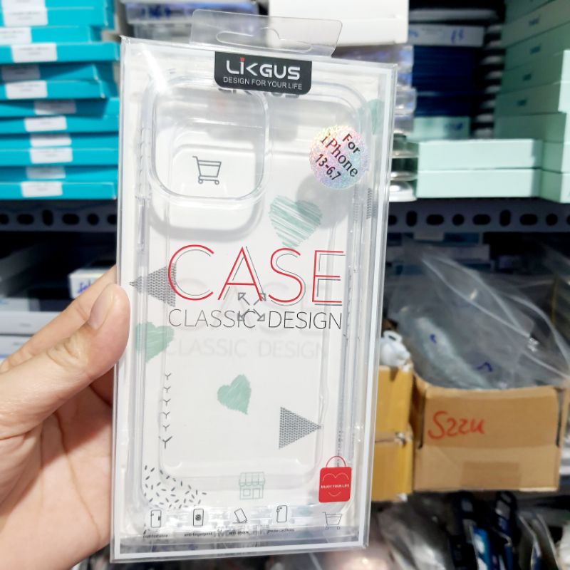 Ốp lưng LikGus trong viền mềm cho iPhone 14 pro max,14,13 pro max,13 pro,13,12, 12 Pro,12 Pro Max,11 Pro Max