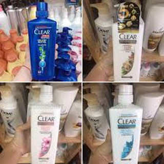 Dầu gội clear 450ml thái lan đủ màu 01 chai