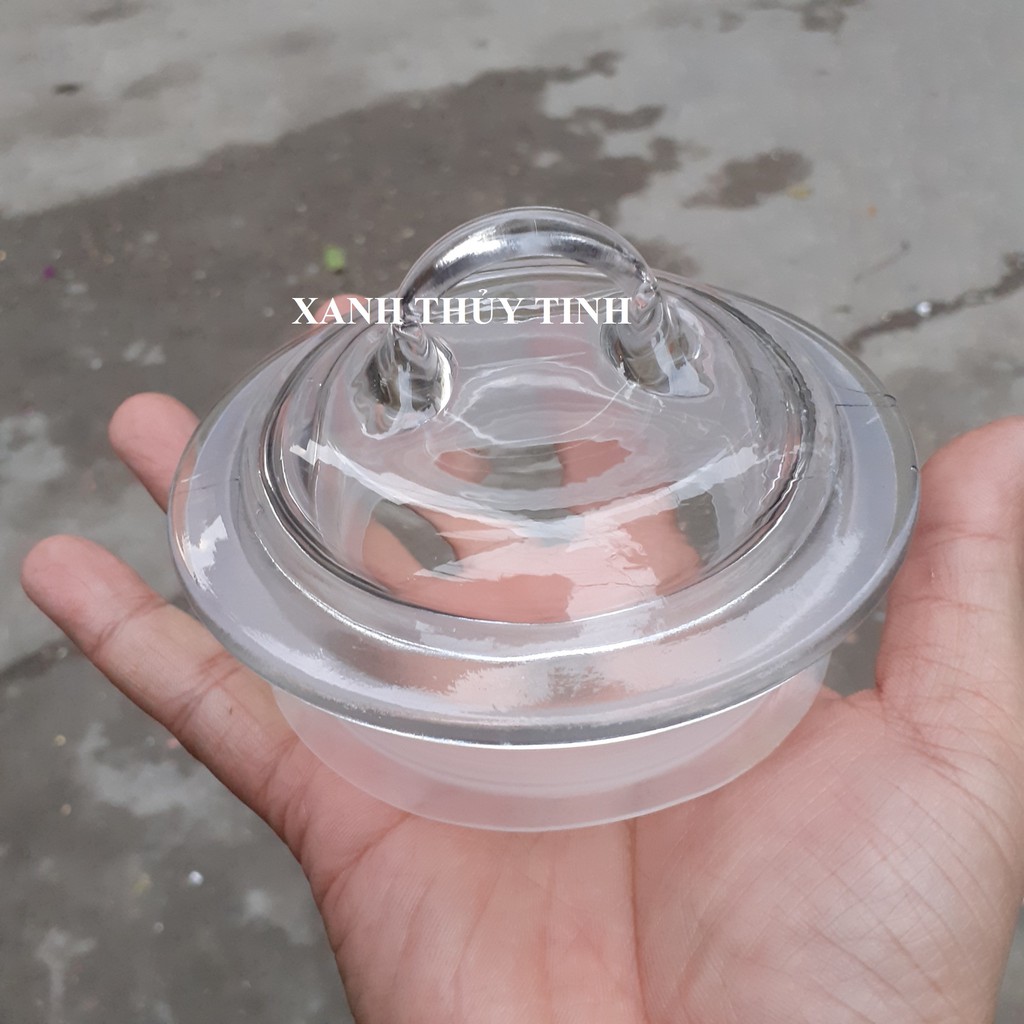 Bình thủy tinh họa tiết LẠC ĐÀ, ngâm sâm, nấm, hoa quả trong veo - 8 lít