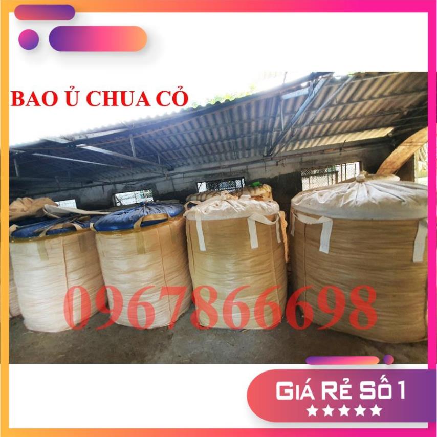 Bao ủ cỏ - có nilon lót trong dày 0.11 , tái sử dụng nhiều lần