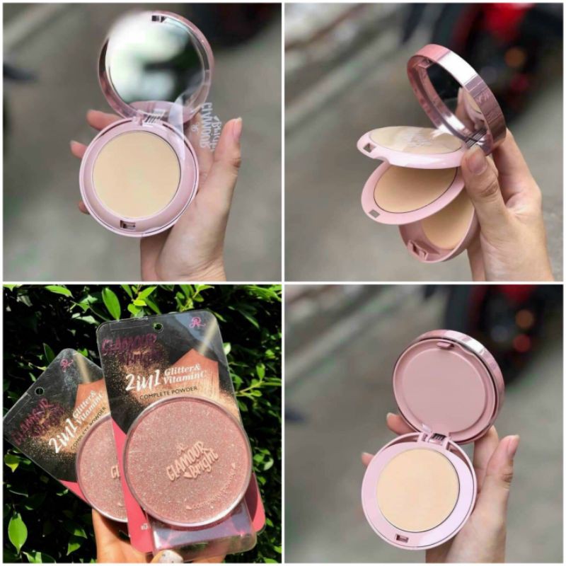 PHẤN PHỦ GLAMOUR BRIGHT 2IN1 (THÁI LAN)