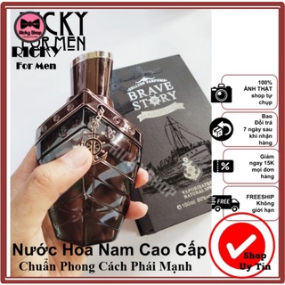 [NỒNG ĐẬM] Nước Hoa Nam Chính Hãng SELLION BRAVE STORY 100ml Mùi hương nam tính mạnh mẽ chịu nhóm hương gỗ sang trọng