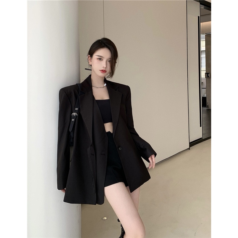 [𝐅𝐑𝐄𝐄𝐒𝐇𝐈𝐏] Áo khoác blazer nữ hàng Quảng Châu cao cấp đầu xu hướng thu đông phong cách Hàn Quốc ngọt ngào sang trọng | BigBuy360 - bigbuy360.vn