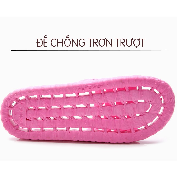 Dép xốp nữ đi trong nhà nhiều màu Linak Home 1412