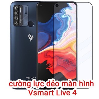 Kính cường lực dẻo Vsmart vile 4 4 GB trong suốt 9h+ bảo vệ màng hình toàn diện