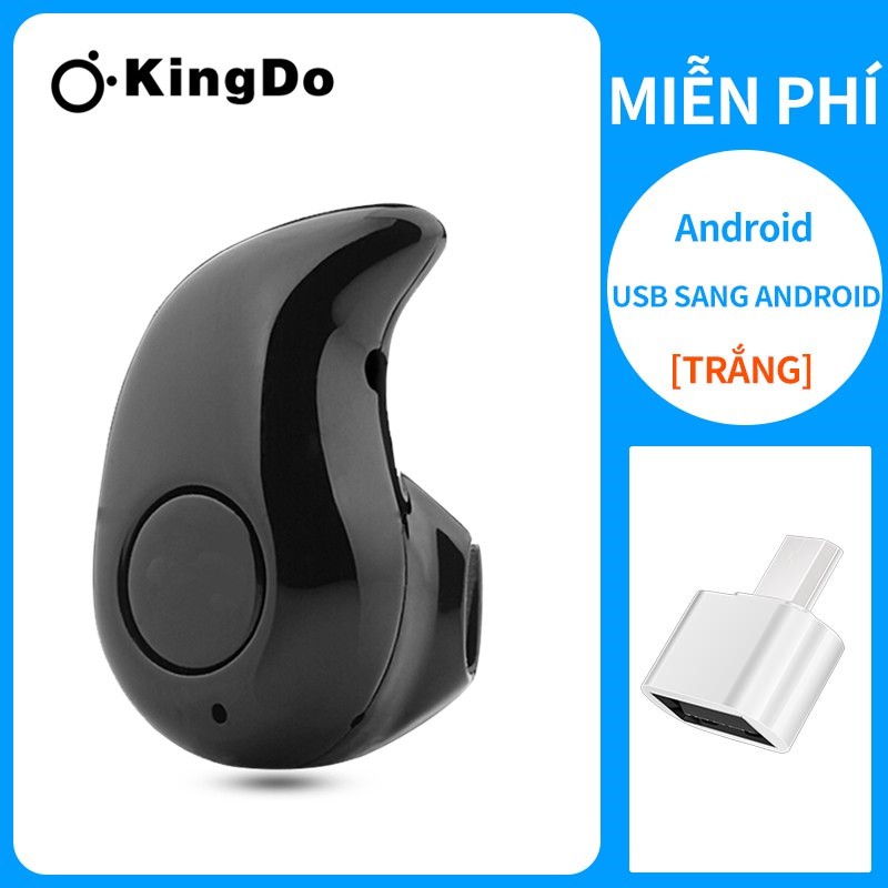 [Android OTG miễn phí]Tai nghe Bluetooth S530 V4.1 Ear-Pod Nhét tai Siêu Nhỏ Có Nghe Nhạc
