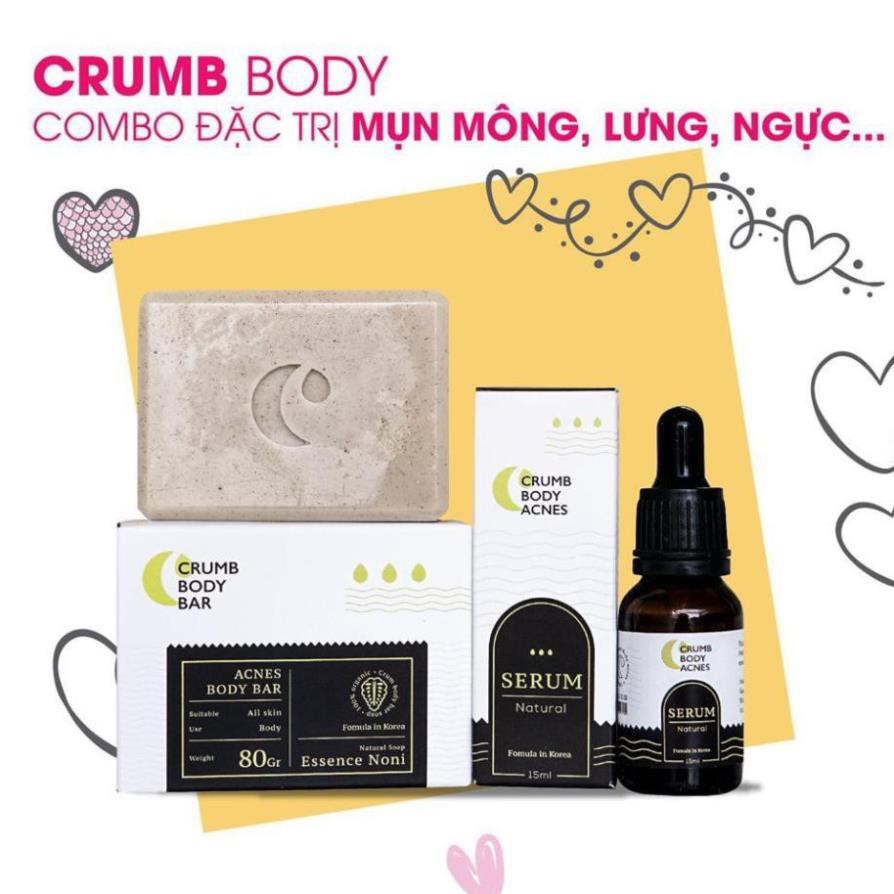 Ngăn ngừa mụn lưng Crumb Body 150g - Chiết xuất thiên nhiên | BigBuy360 - bigbuy360.vn