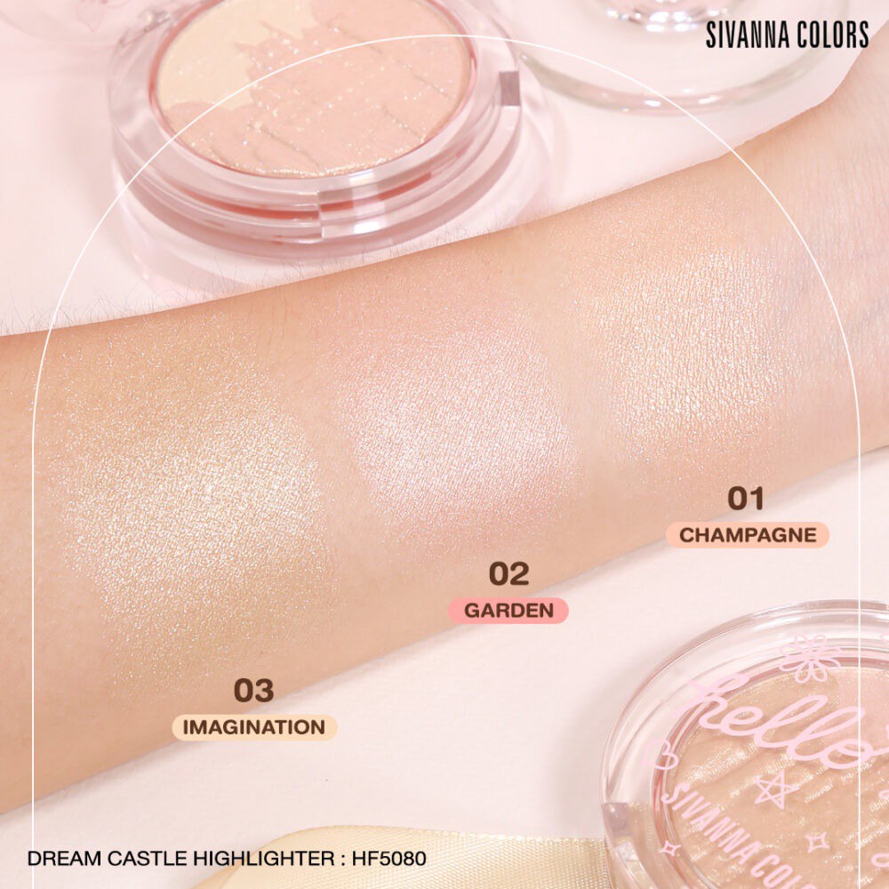 Phấn Bắt Sáng Sivanna Colors Dream Castle Highlighter [Chính Hãng Thái Lan]