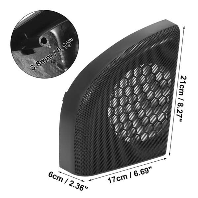 Khung Lưới Tản Nhiệt Loa Trước Cho Mercedes-Benz CLC-Class Coupe W203 2008-2011 A20372703889051 L + R