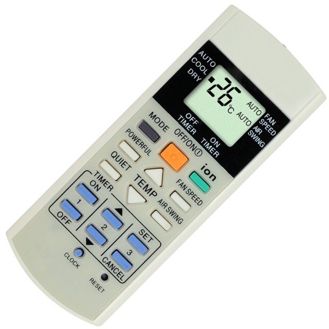 Điều khiển điều hoà Panasonic - Remote máy lạnh Panasonic các mã tuỳ chọn