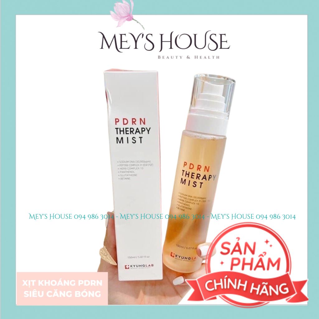 Xịt khoáng Kyung Lab PDRN Therapy Mist dưỡng ẩm tái tạo phục hồi da 150ml