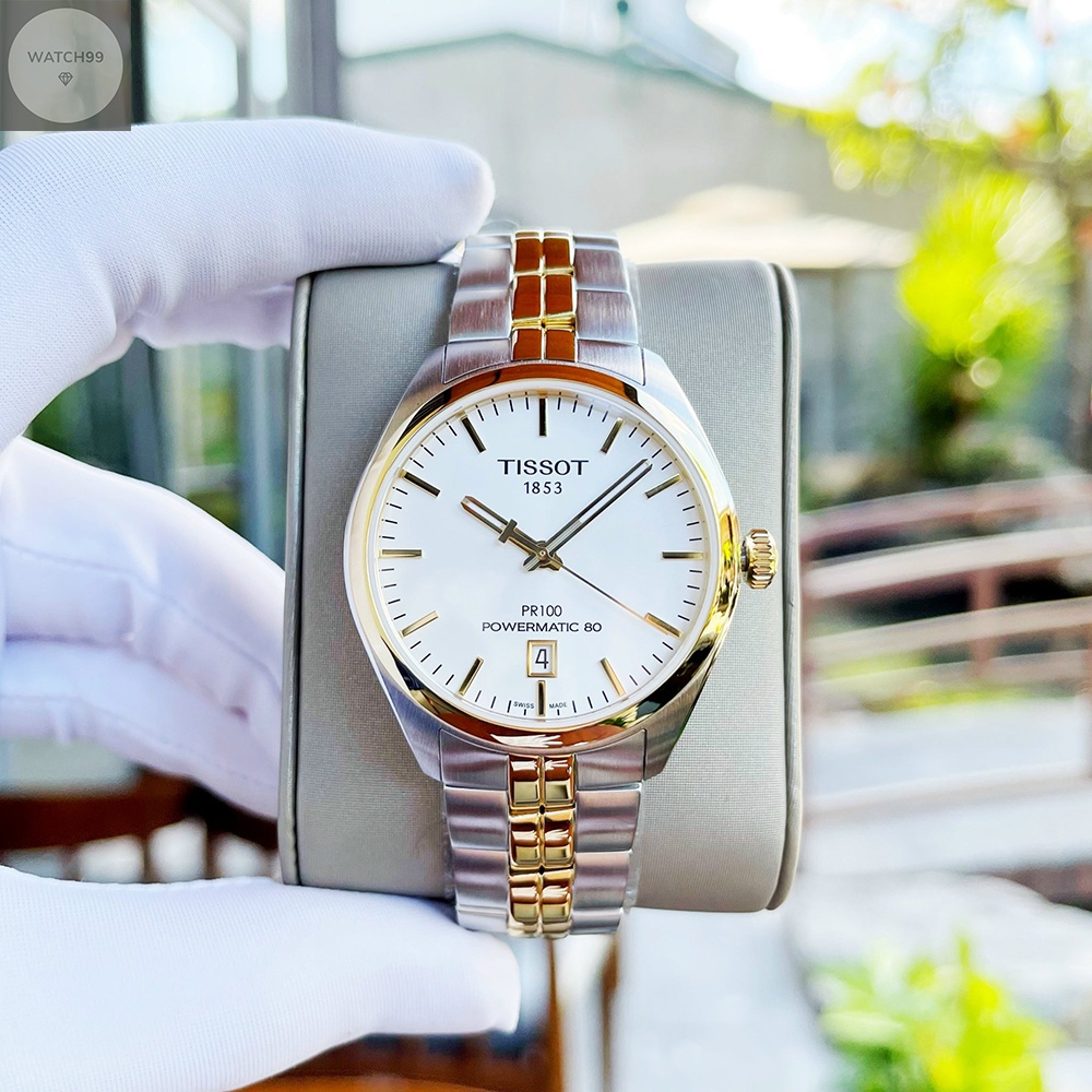 Đồng hồ nam Tissot PR100 T101.407.22.031.00 dây thép chính hãng