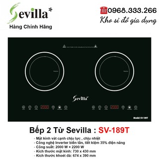 Bếp điện từ cao cấp sevilla sv - 189t