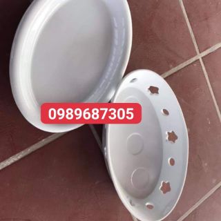Bát hâm nóng thức ăn bầu dục