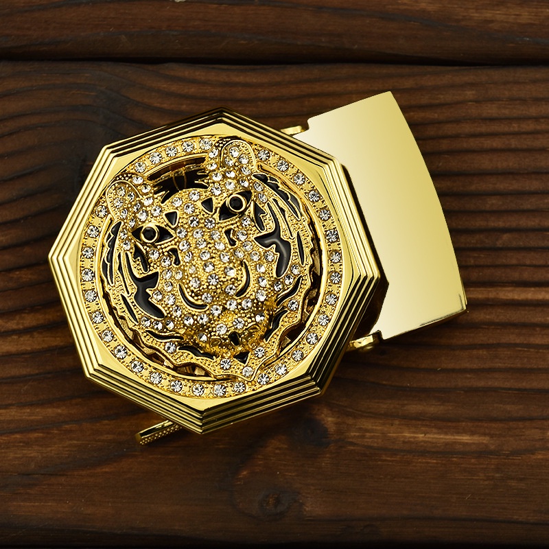 Khóa Thắt Lưng Bằng Hợp Kim Tự Động Đường Kính 3.5cm Cho Người Trung Niên