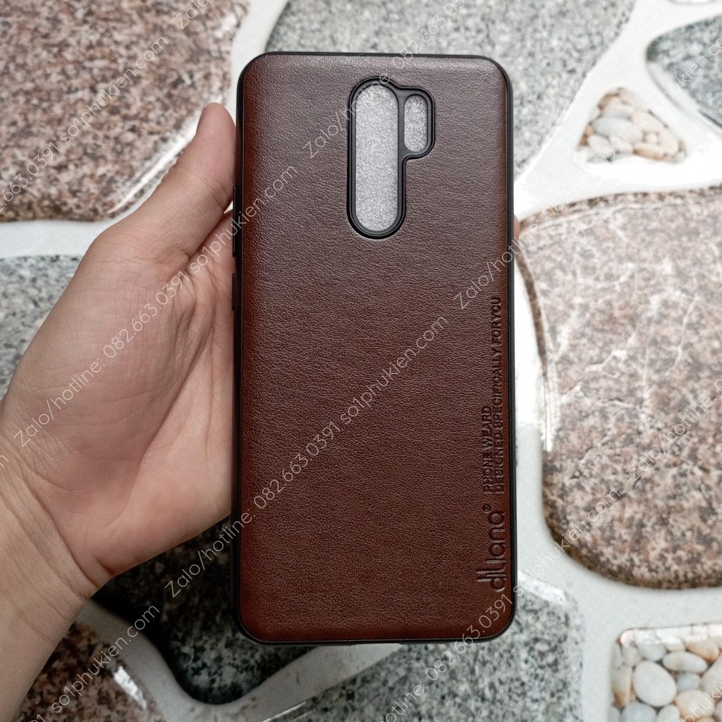 Ốp da Xiaomi Redmi 9 chất liệu da sang trọng bền đẹp
