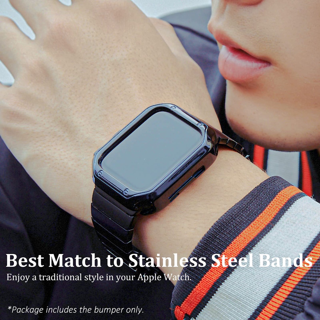 Ốp Bảo Vệ TPU Cho Apple Watch series 7 45mm 41mm iWatch 6 5 4 3 Se 44mm 40mm 42mm 38mm